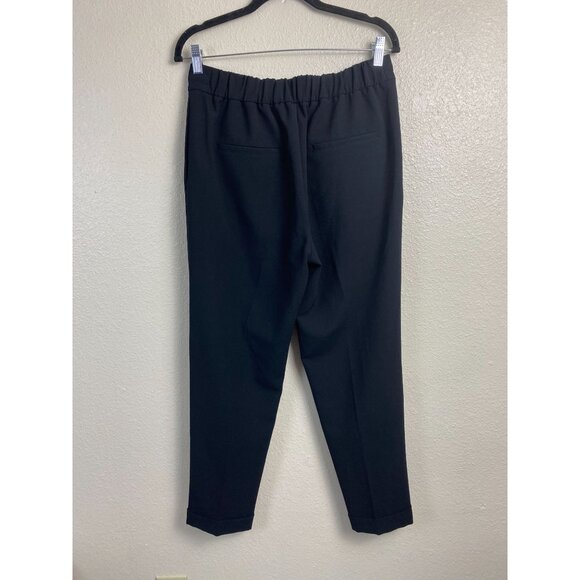 The Reset R Label Womens Black Elastic Waist Trouser Pants Size Medium career - Picture 2 of 16